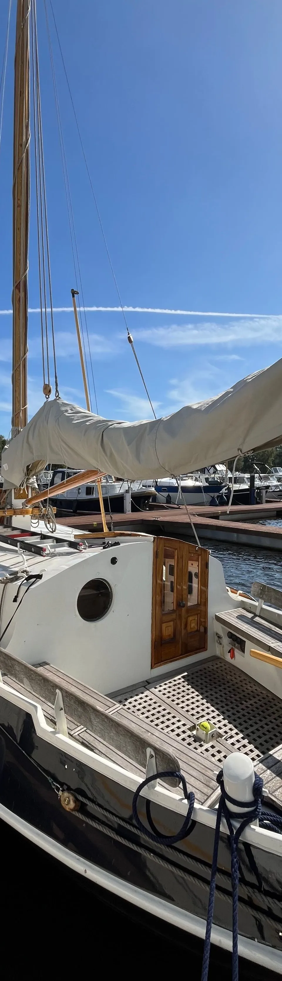 Zeeschouw Boomsma 8.50 uit 1966 – klassieke platbodem - Foto 3