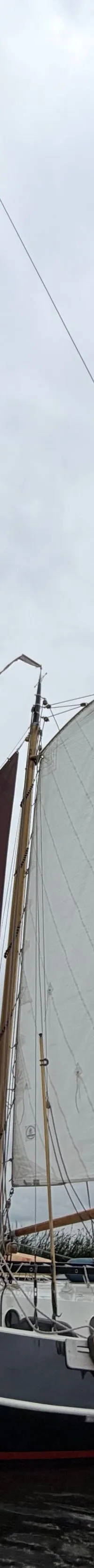 Zeeschouw Boomsma 8.50 uit 1966 – klassieke platbodem - Foto 9