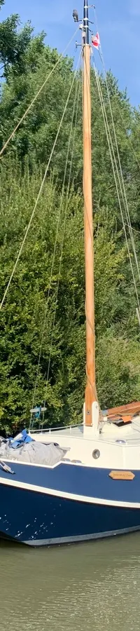Zeeschouw 1000 1998 – Stalen zeiljacht met vleugelkiel - Foto 1