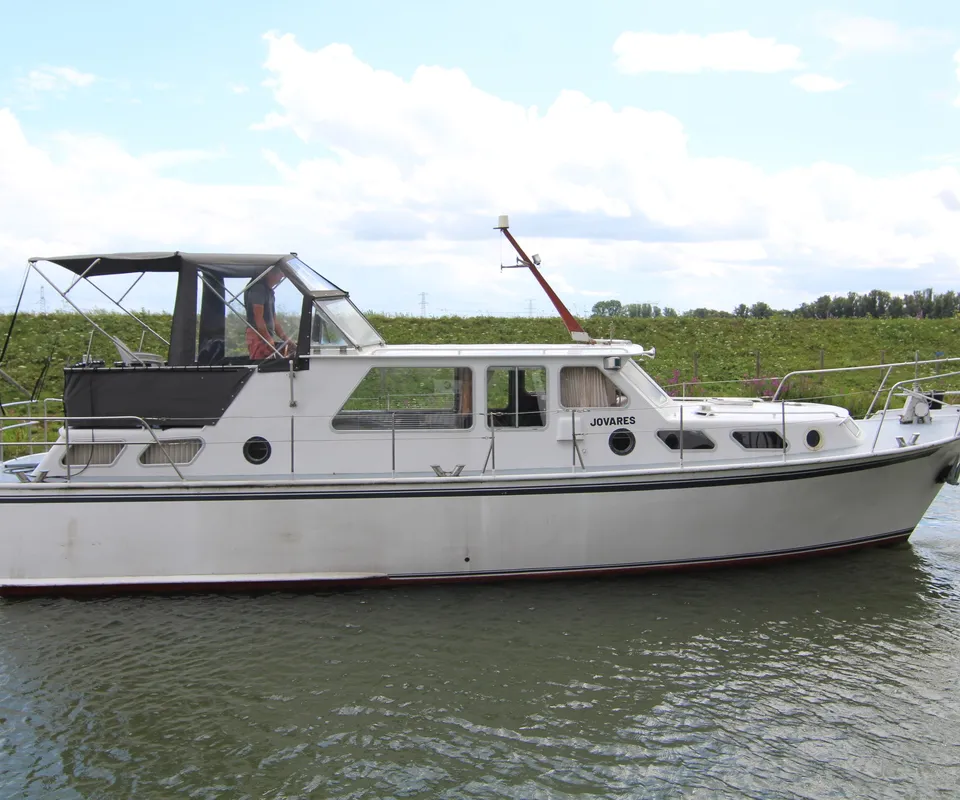 Seekruiser 1210AK 'Jovares' 1980 – stalen 12m motorjacht - Foto 2