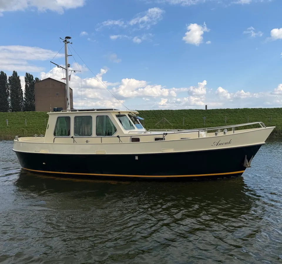 Alm Kotter 10.80 OK 2002 – stalen kajuitboot - Foto 1