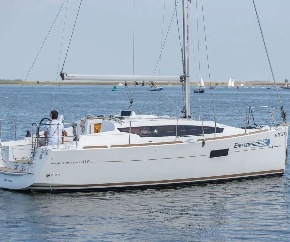 Jeanneau Sun Odyssey 319 2018 – Slechts 159 motoruren - Foto 1