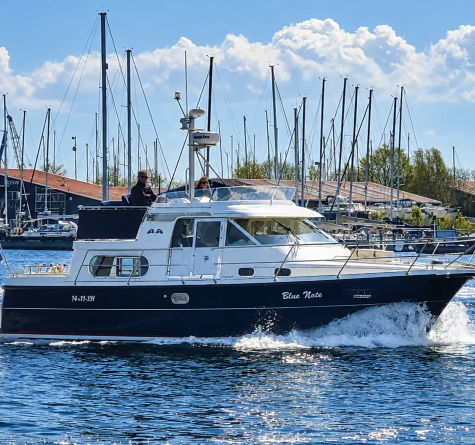 Nimbus 380 Commander 2007 – Scandinavisch motorjacht met flybridge - Foto 1