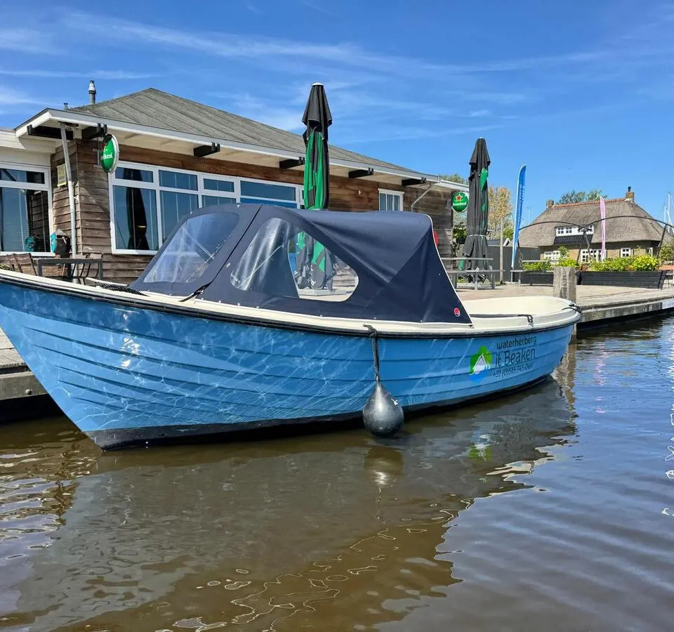 Gozzo Mare 600 2004 – Pastelblauw met nieuwe motor - Foto 1