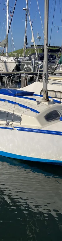 Hurley Mk2 1953 – klassieke zeilboot met trailer en motor - Foto 1