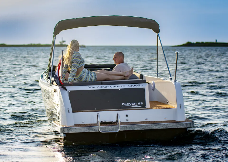 Clever 63 Tender 2026 – Anniversary Limited Edition vaarklaar - Foto 3