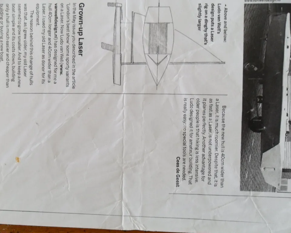 One-off Eenmansdinghy - Foto 1