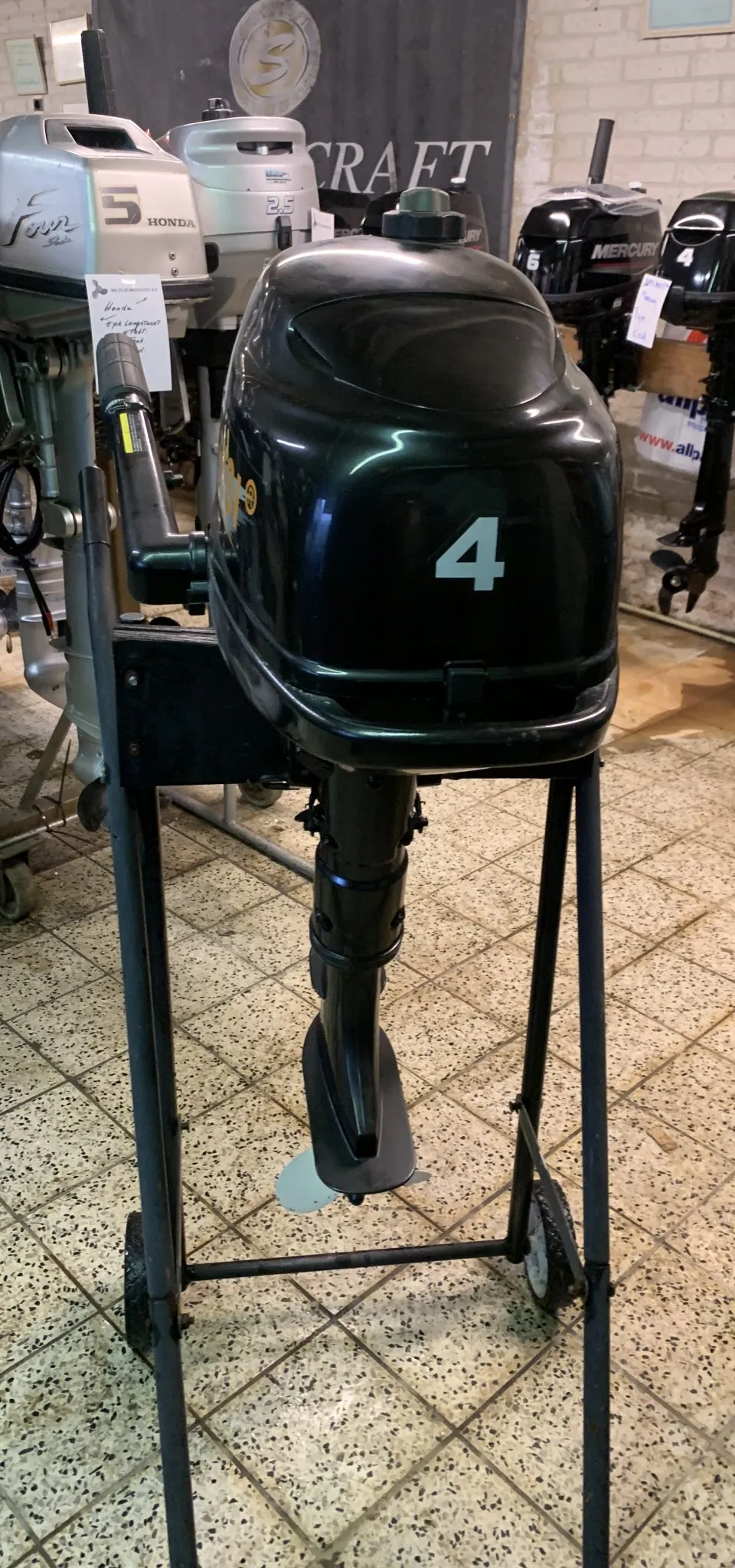 Yamabisi 4pk buitenboordmotor 2022 – demo kortsaart 4-takt - Foto 2