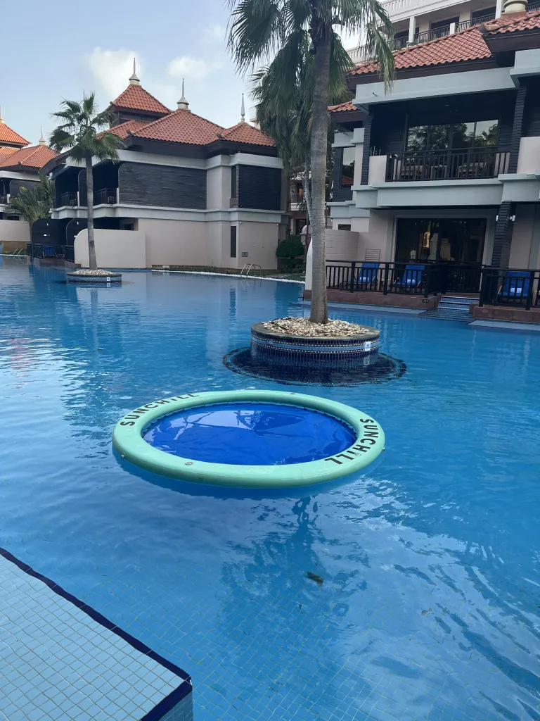 Sunchill Dobberplatform 2,44m – Drijvend Ontspanningseiland - Foto 3