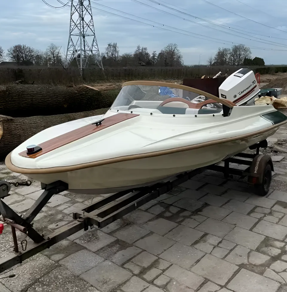 Shakespeare Mini Sportman 3m – met Johnson 70pk & trailer - Foto 1