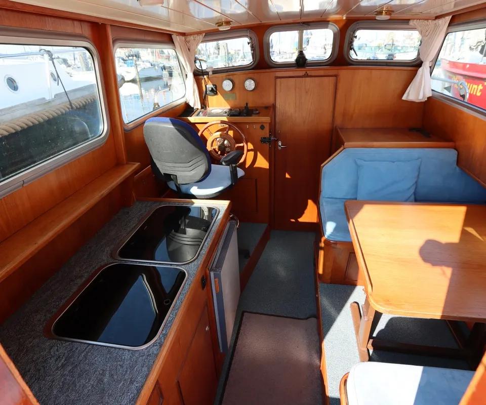 Barkas Buchliner 8.50 (2002) – handzaam stalen motorjacht - Foto 2