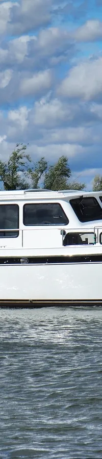 Pikmeerkruiser 1235 OK 1991 – stalen verdrongen motorjacht - Foto 1