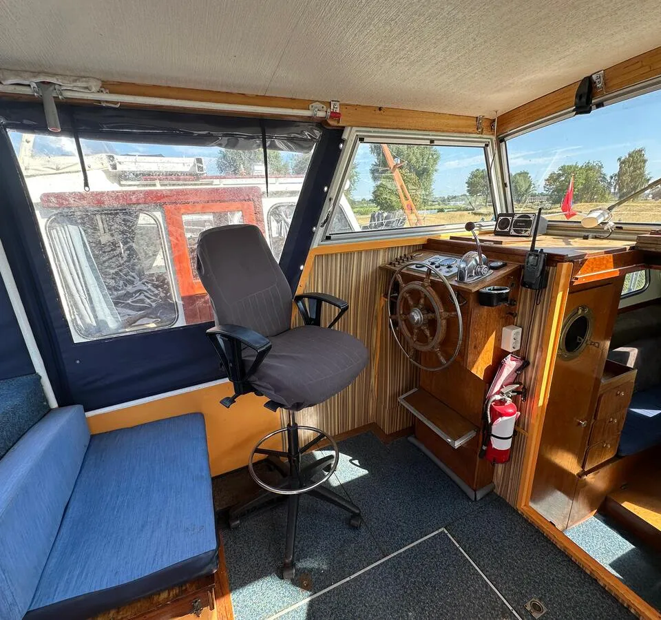 Doerak 780 OK-AK 1971 – Stalen motorjacht met vleugelkiel - Foto 3