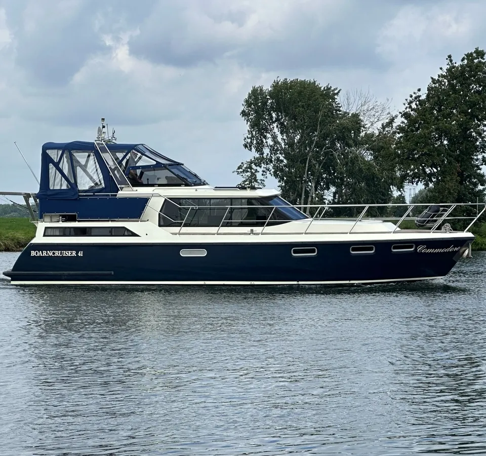 Boarncruiser 41 New Line 1997 – robuust stalen motorjacht - Foto 1