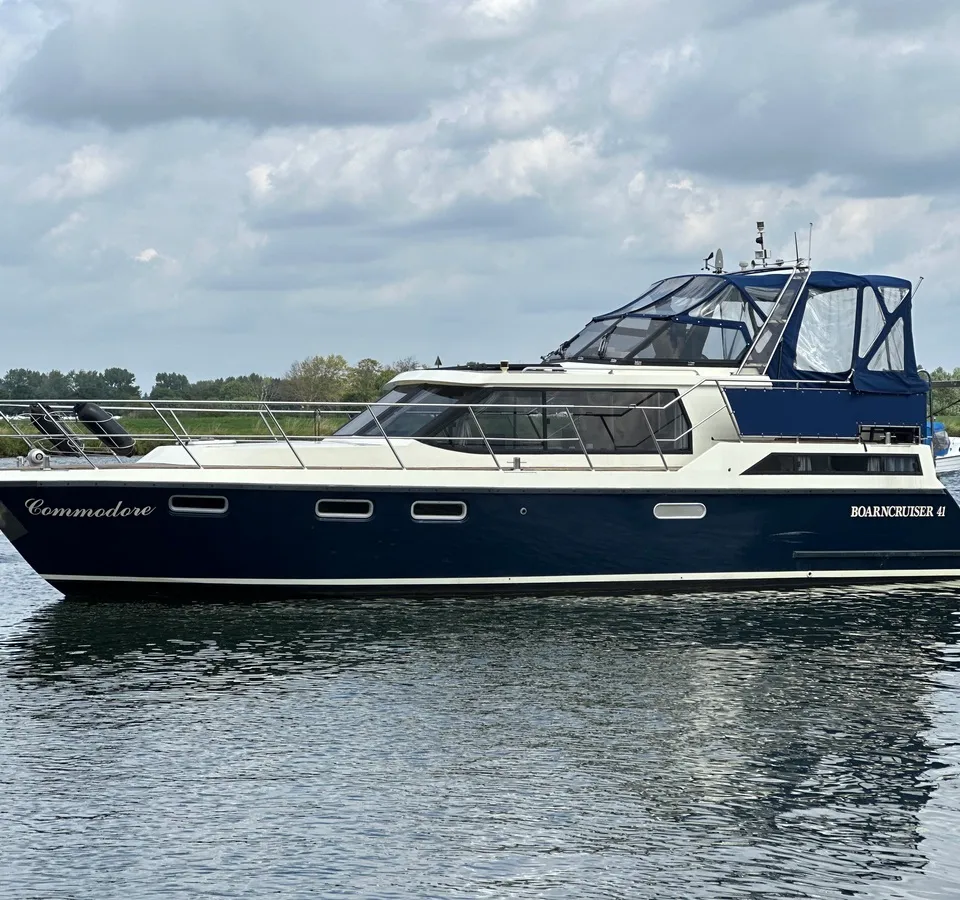 Boarncruiser 41 New Line 1997 – robuust stalen motorjacht - Foto 2