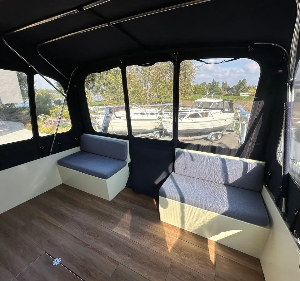 Bouman 1350 Fly 1992 – stalen motorjacht met flybridge - Foto 2