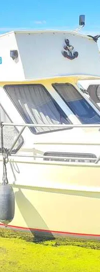 Beachcraft Fly 1980 – stalen kruiser met flybridge - Foto 1