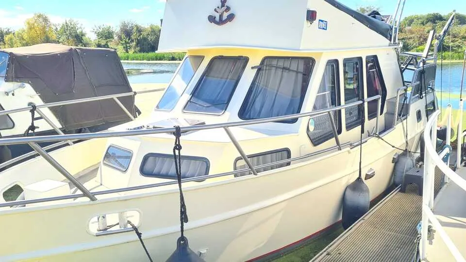 Beachcraft Fly 1980 – stalen kruiser met flybridge - Foto 3