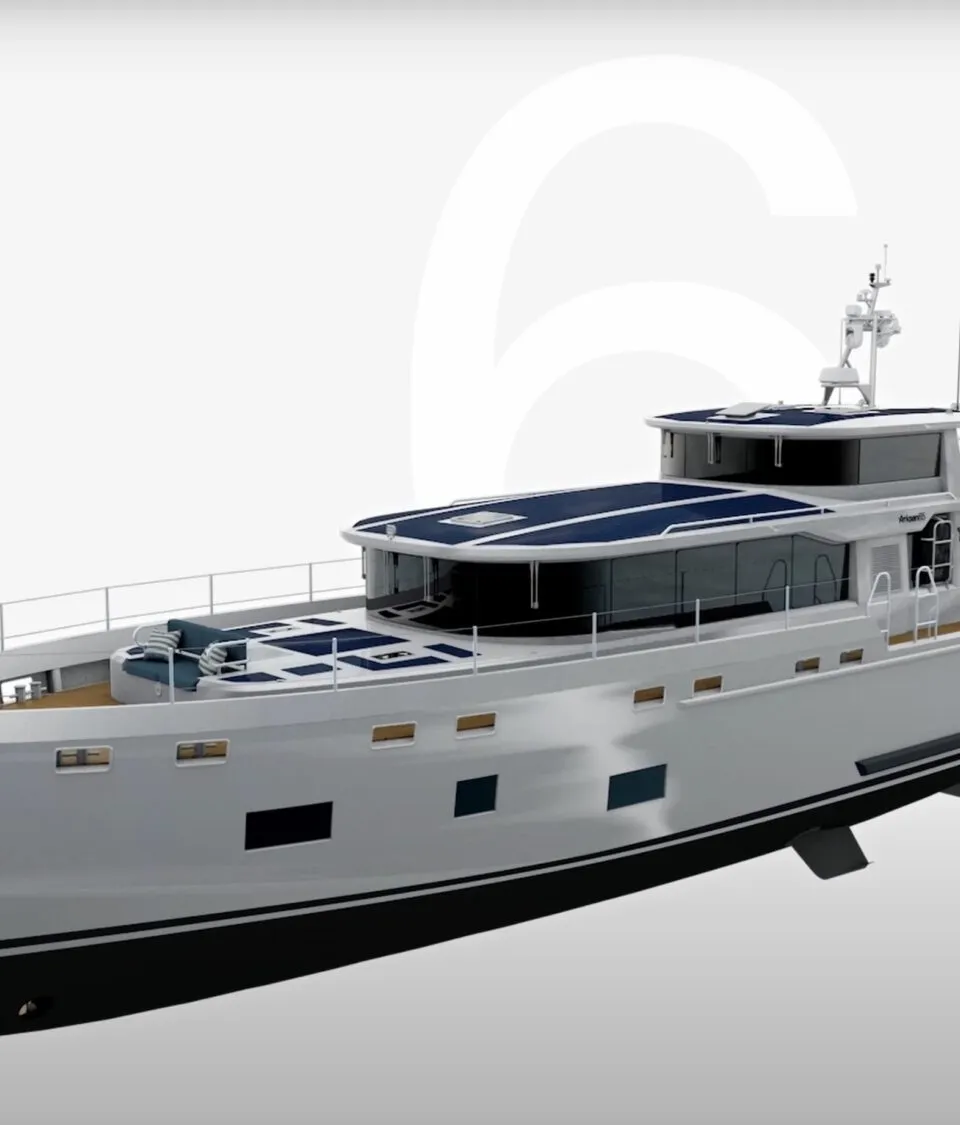 Arksen 65 2025 – aluminium expeditiejacht met 3.700 nm bereik - Foto 1