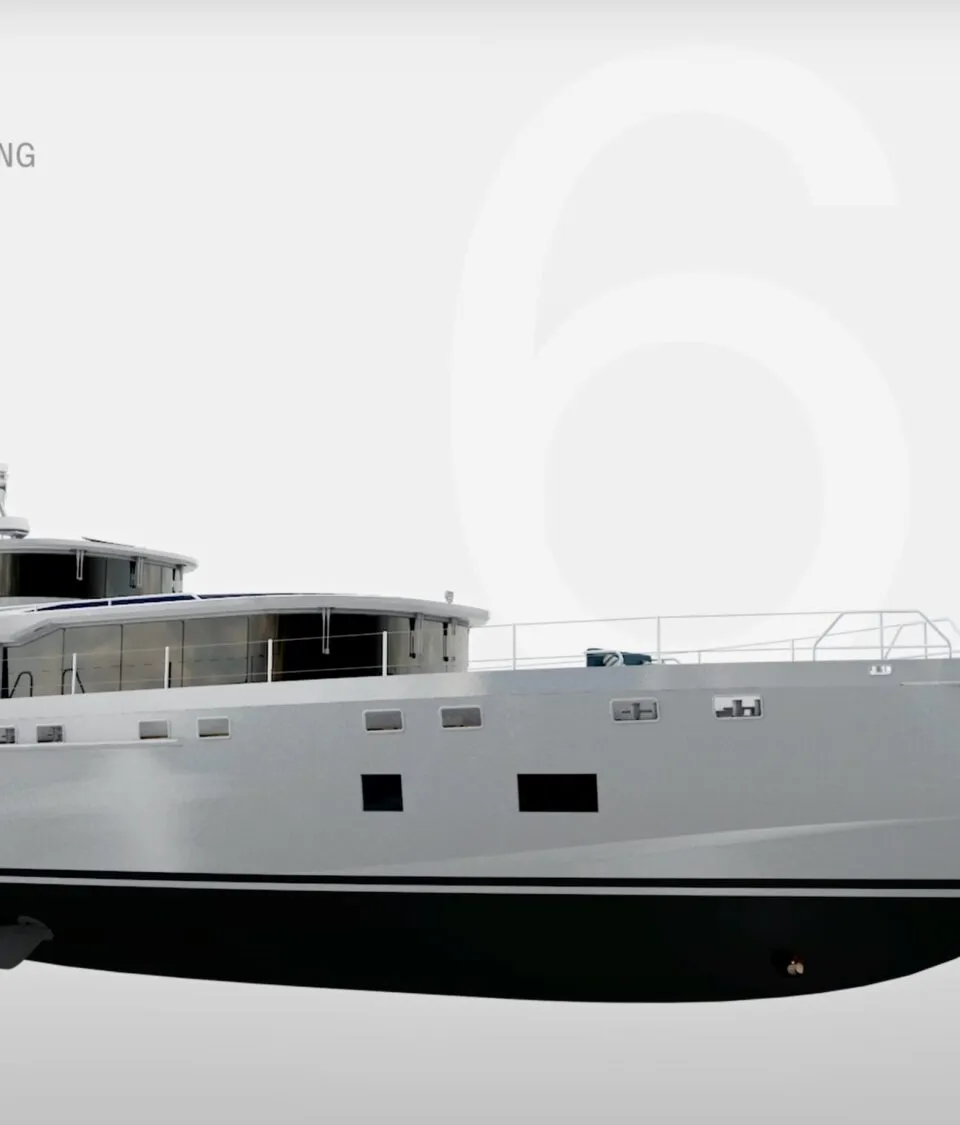 Arksen 65 2025 – aluminium expeditiejacht met 3.700 nm bereik - Foto 2