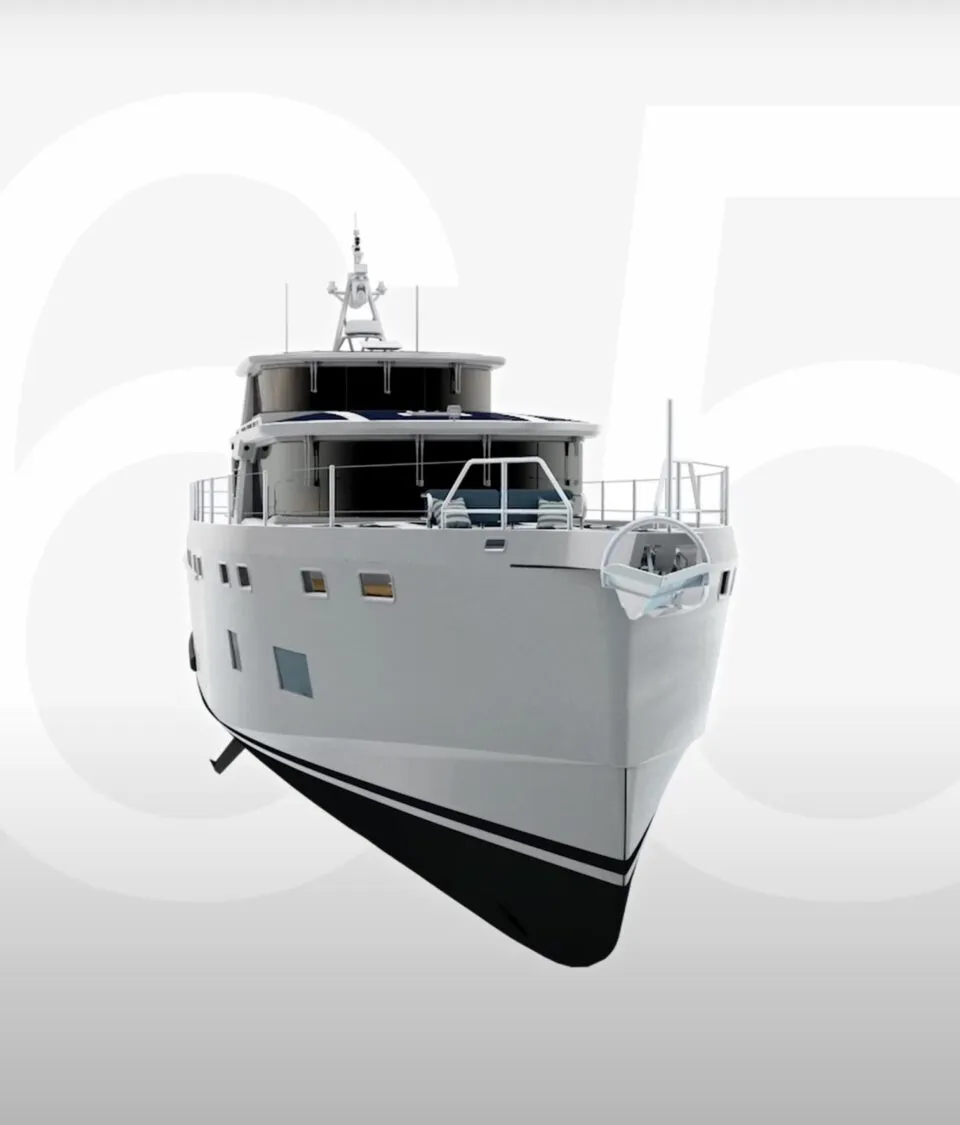 Arksen 65 2025 – aluminium expeditiejacht met 3.700 nm bereik - Foto 3