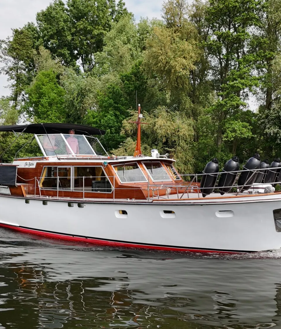Lowland Rondspant Kruiser 13.00 AK Cabrio 1974 – 2-huts staalsteven - Foto 1