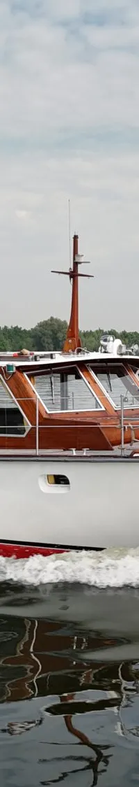 Lowland Rondspant Kruiser 13.00 AK Cabrio 1974 – 2-huts staalsteven - Foto 3