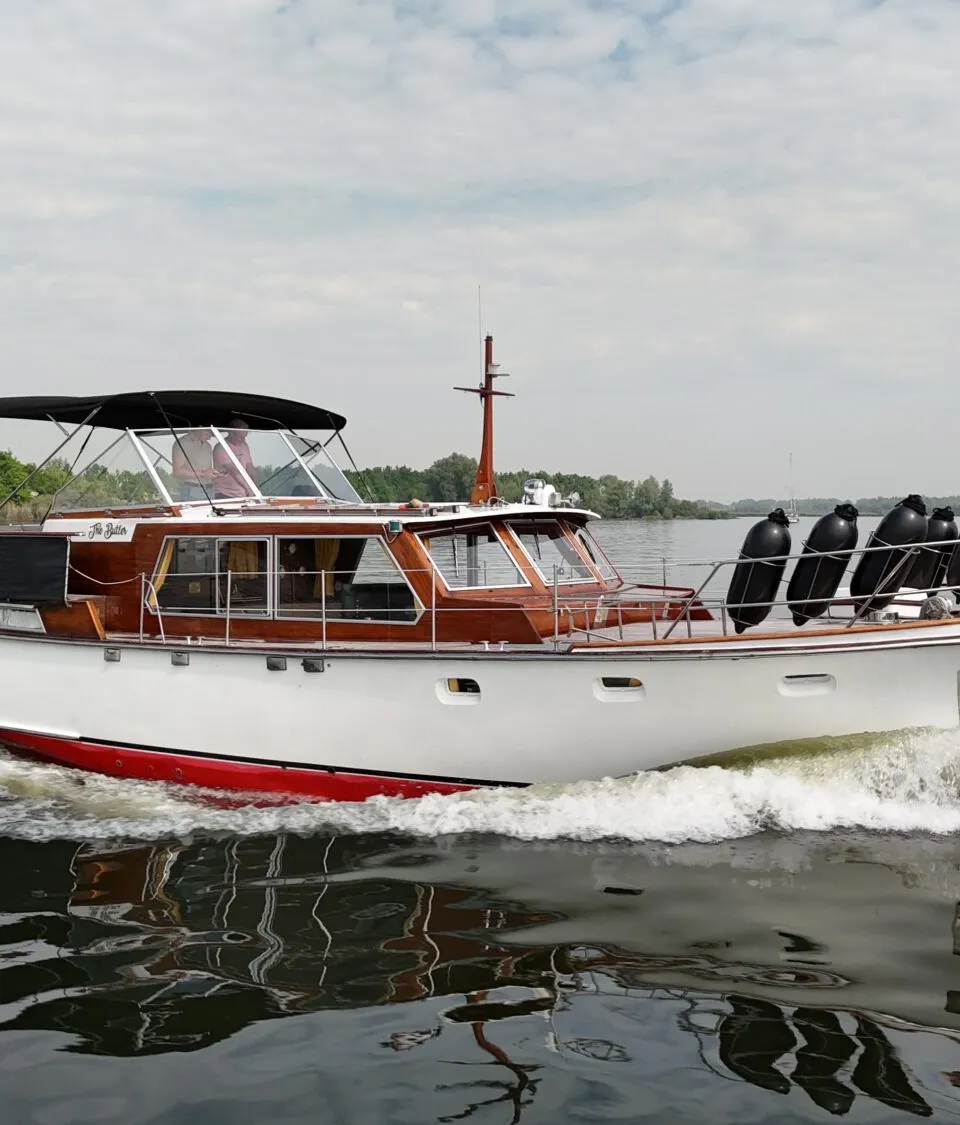 Lowland Rondspant Kruiser 13.00 AK Cabrio 1974 – 2-huts staalsteven - Foto 3