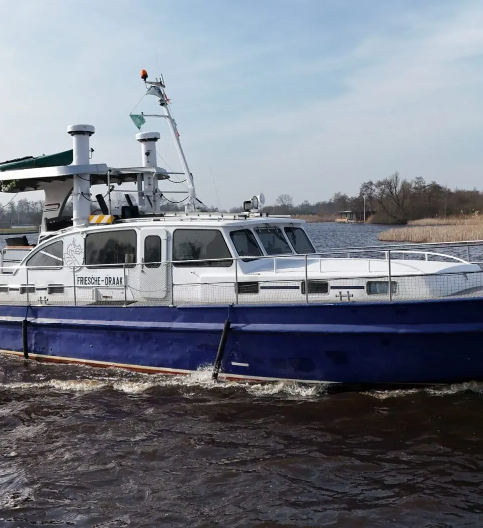 Ex-Patrouille 18.00 VS 1972 – Snelle aluminium patrouilleboot - Foto 1