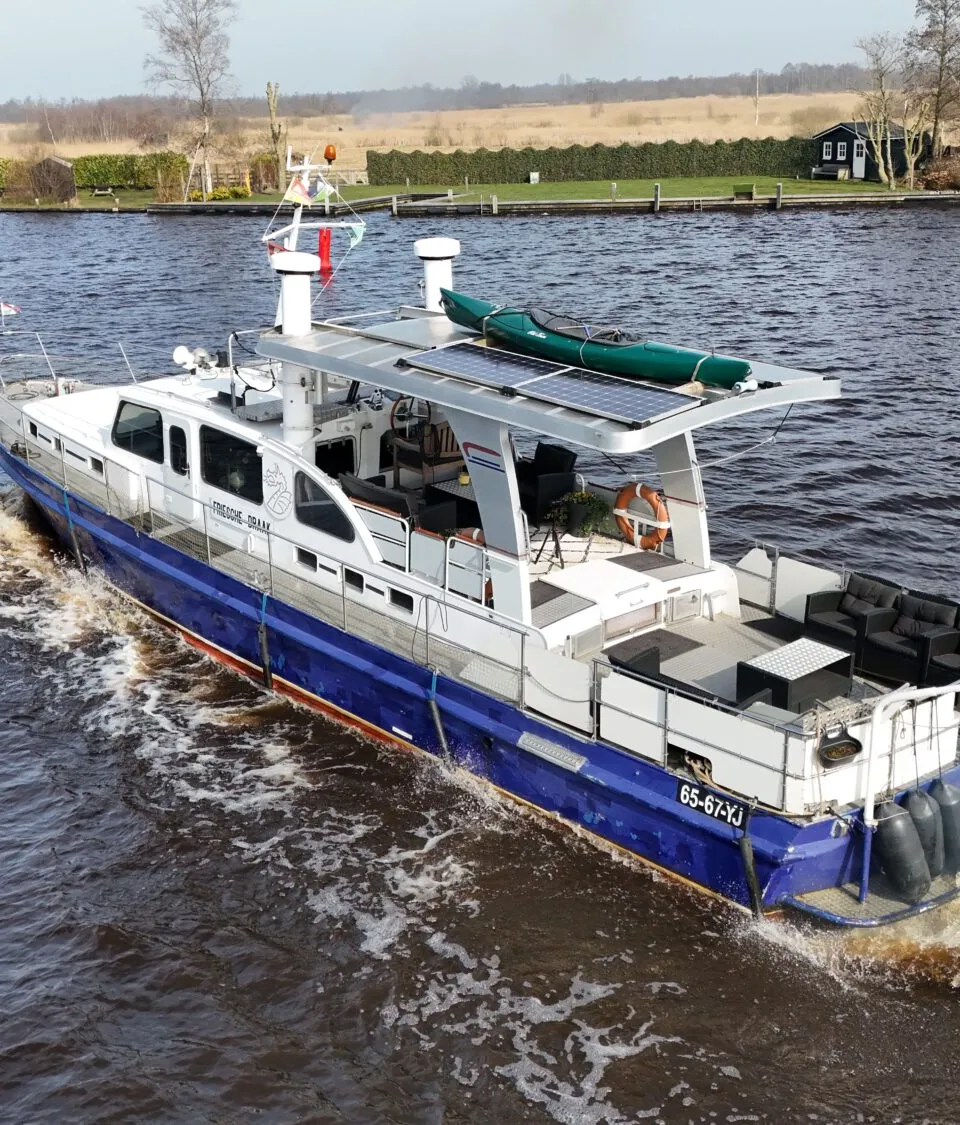 Ex-Patrouille 18.00 VS 1972 – Snelle aluminium patrouilleboot - Foto 3