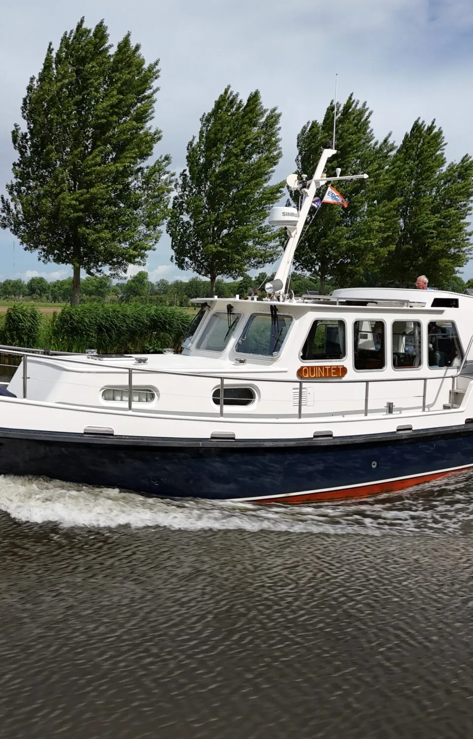 Damen Pushy Cat 15.00 AK Cabrio 1984 – zeewaardig vlaggenschip - Foto 1