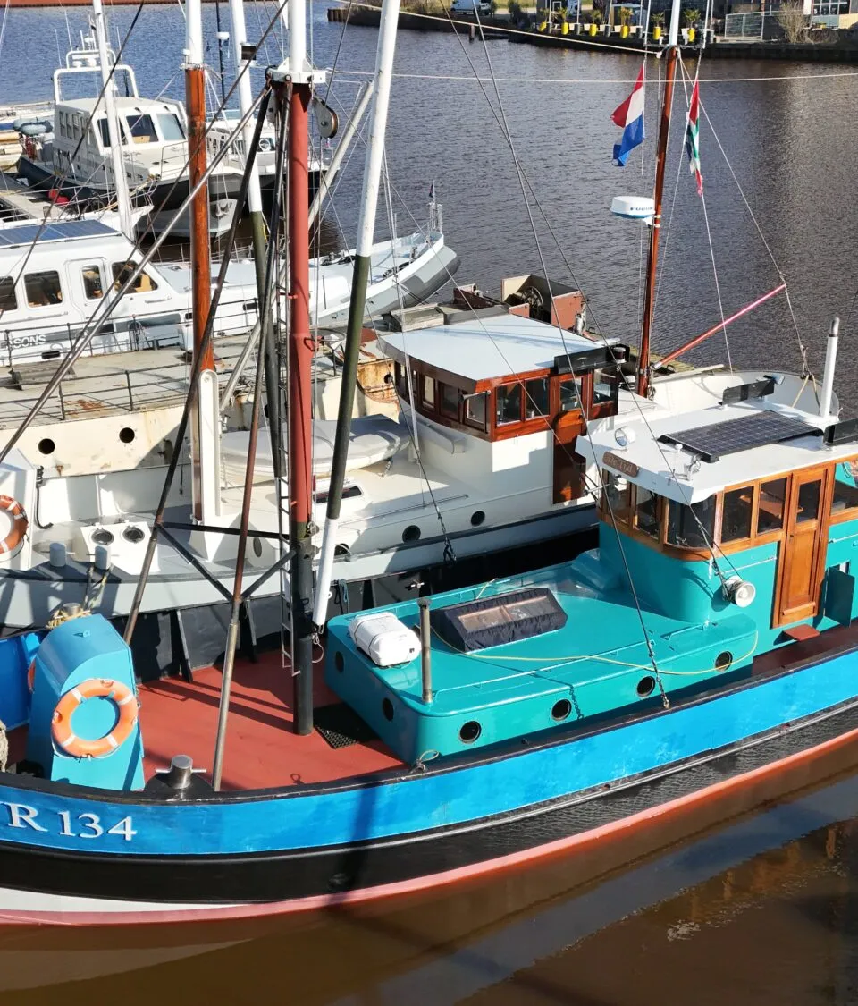 Noordzeekotter WR 134 (1960) – gerenoveerd & zeewaardig - Foto 2