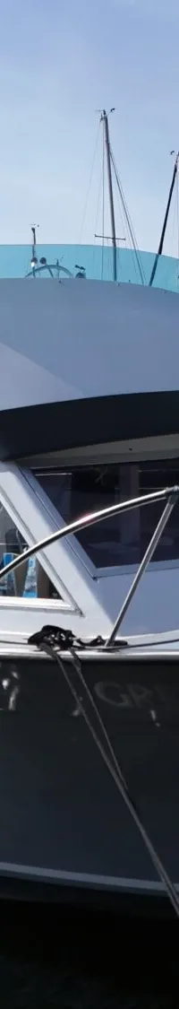 Chris Craft 11.00 Flybridge 1978 – dubbele flybridge-stuurpost - Foto 1