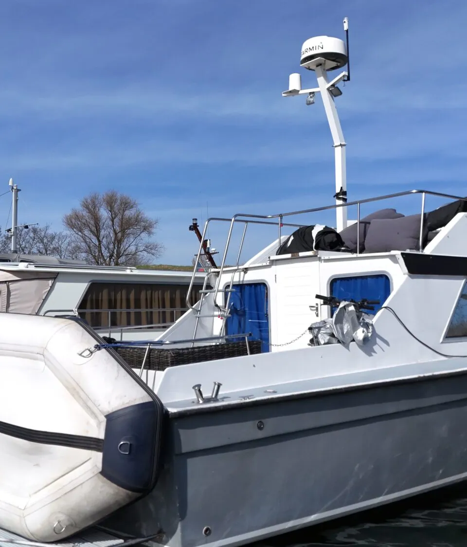 Chris Craft 11.00 Flybridge 1978 – dubbele flybridge-stuurpost - Foto 3