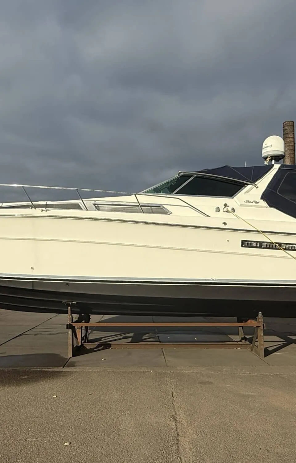 Sea Ray 400 Express Cruiser 1988 – Caterpillar diesels, 2 hutten - Foto 1