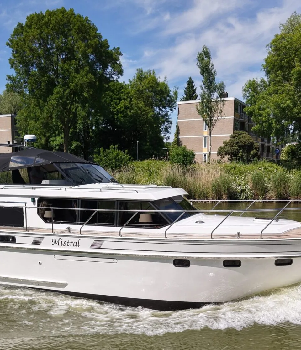 Valkkruiser Super Falcon 45 Cabrio 1992 – Zeewaardig met 3 hutten - Foto 1