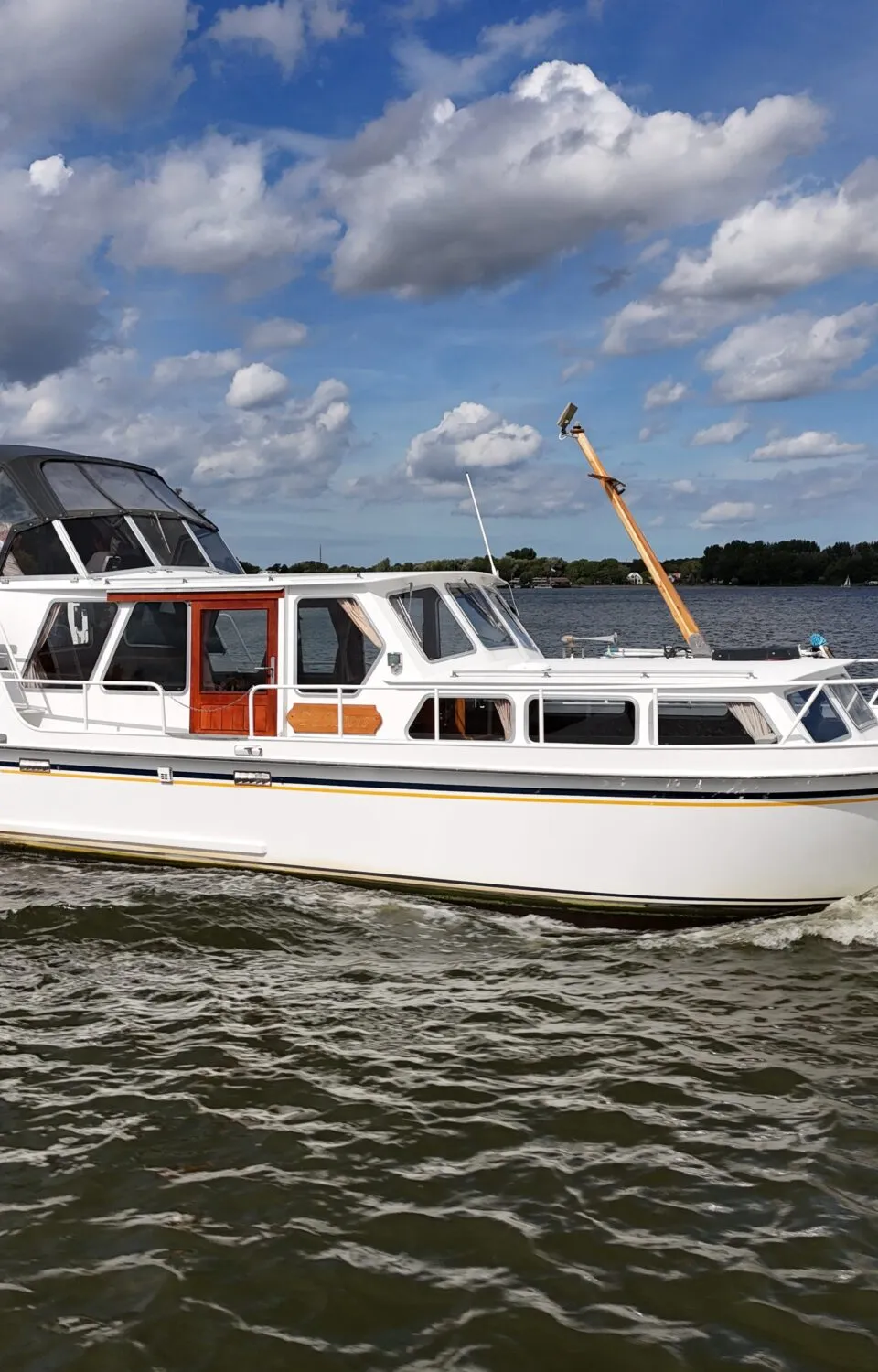 Molenkruiser 12.00 AK Cabrio 1982 – lage doorvaarthoogte 2,40m - Foto 1