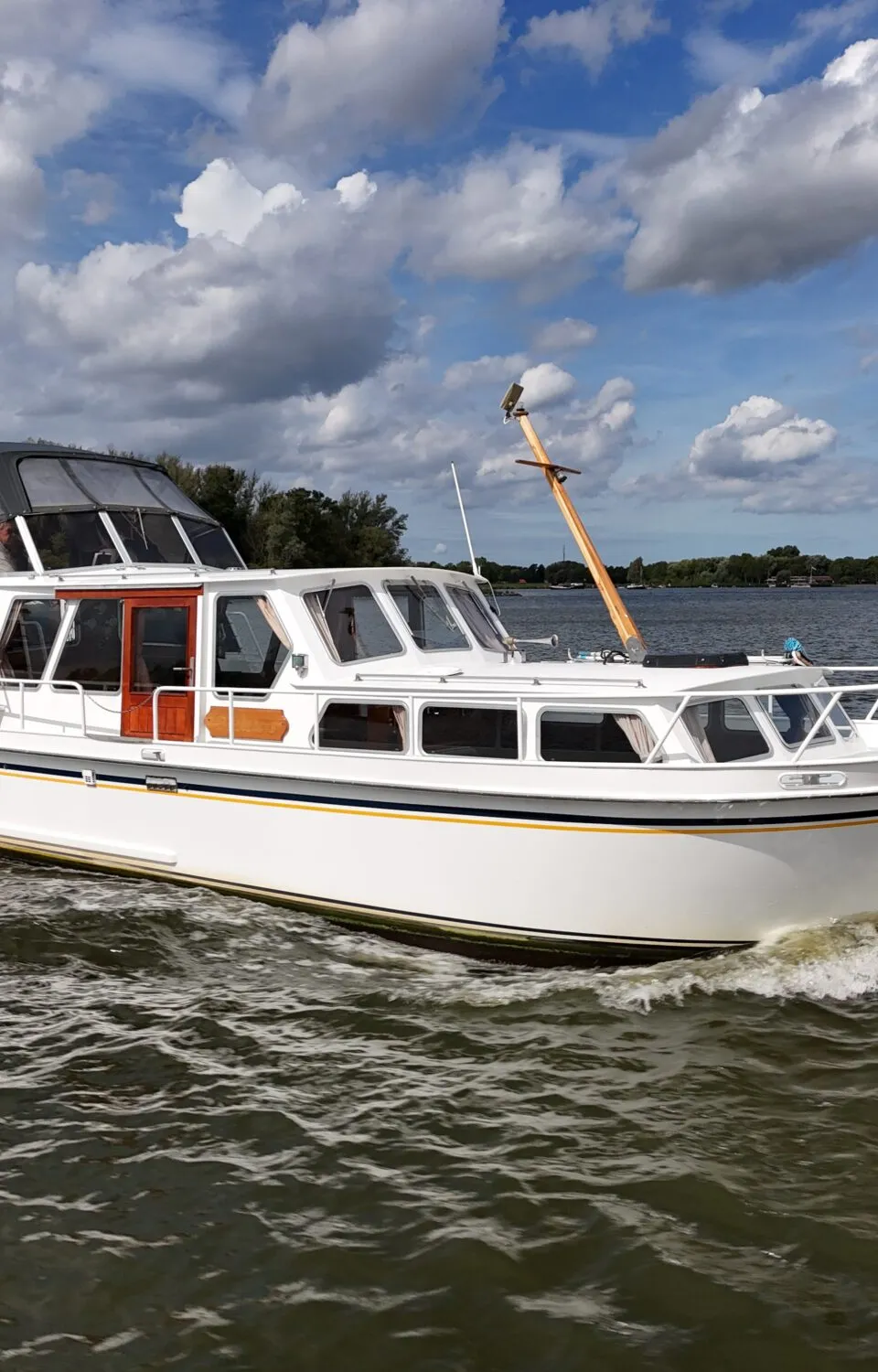 Molenkruiser 12.00 AK Cabrio 1982 – lage doorvaarthoogte 2,40m - Foto 2