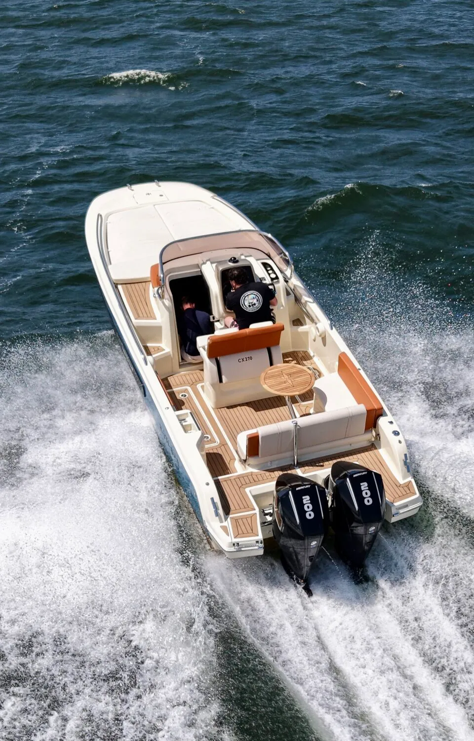 Invictus 270 CX 2020 – dubbel V6, 40 uur, Blue Whale - Foto 2