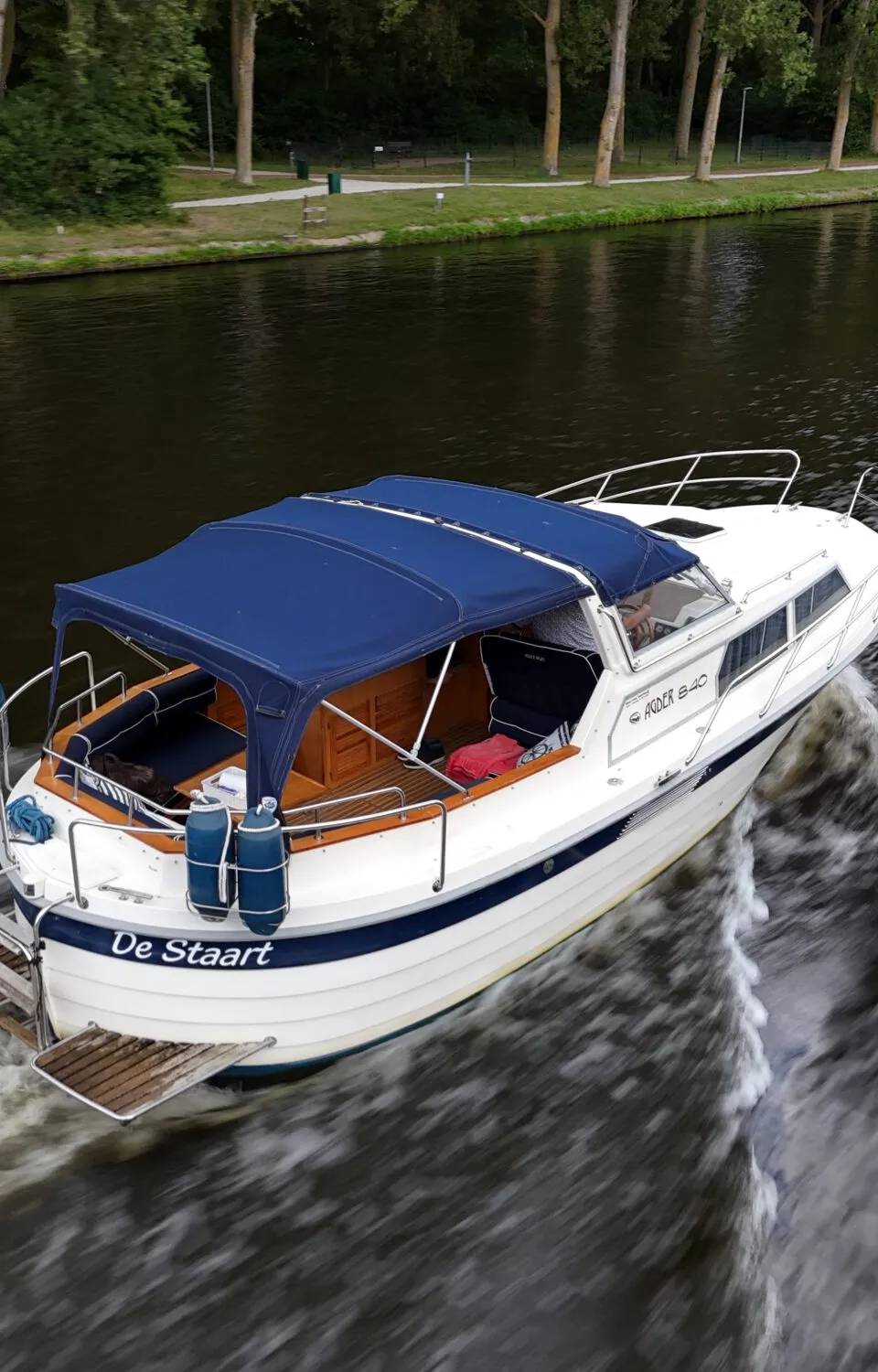 Agder 840 Cabrio 2009 – Noorse spitsgatter met teakdek - Foto 3