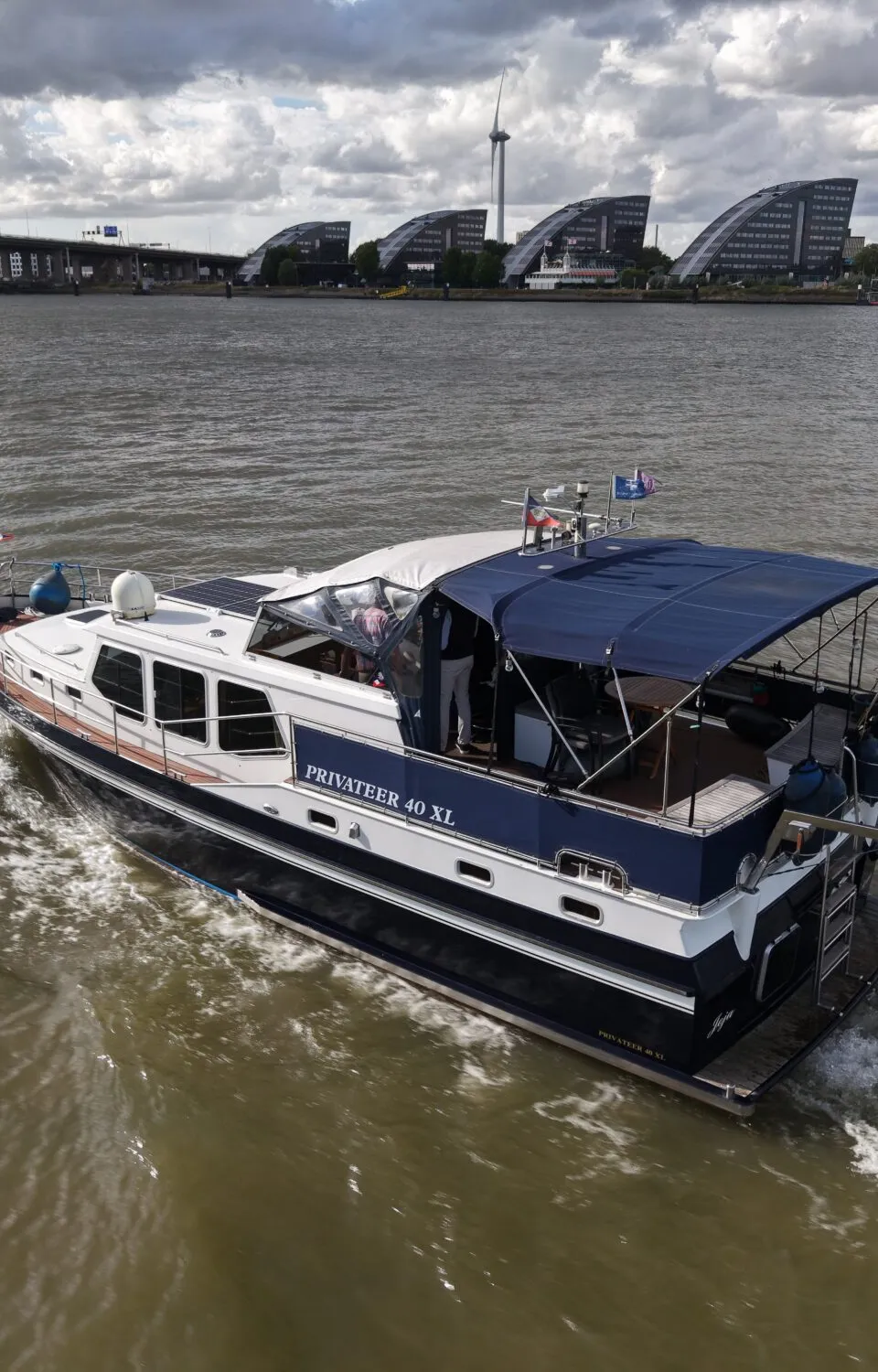 Privateer 40 XL Cabrio 2002 – Laag doorvaartprofiel - Foto 2