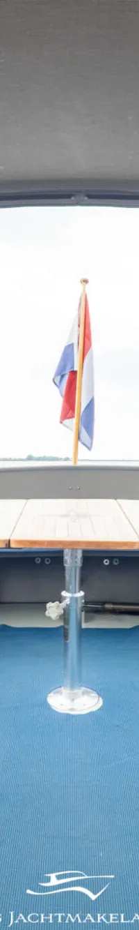 Matez 8.20 OK Cabrio 2013 – Stalen werkboot met doorvaarthoogte - Foto 2