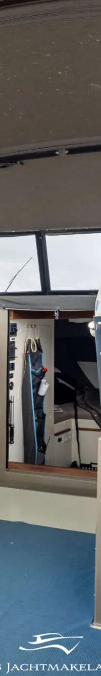 Matez 8.20 OK Cabrio 2013 – Stalen werkboot met doorvaarthoogte - Foto 9