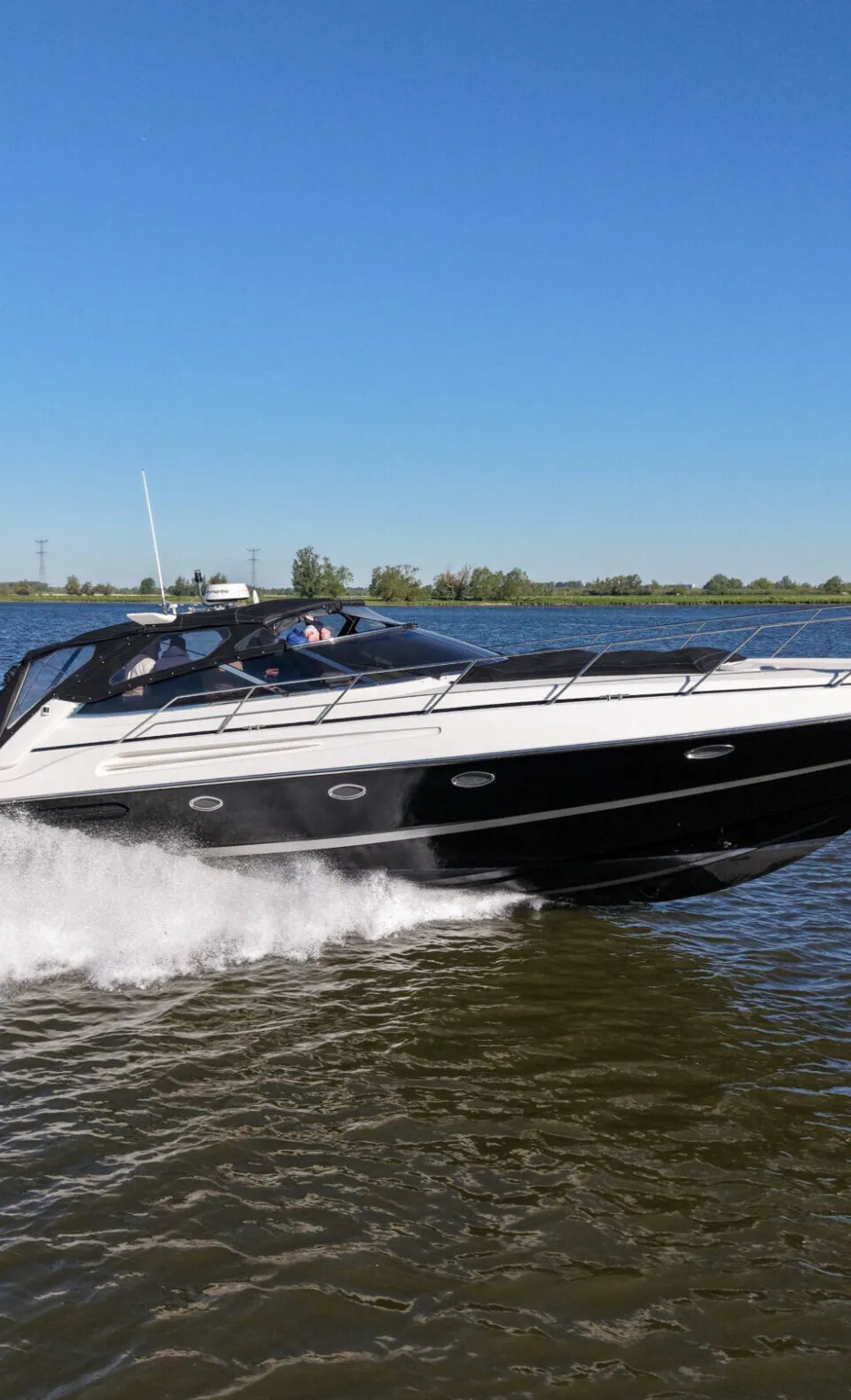Sunseeker Camargue 47 1997 – krachtige cabrio open kuip - Foto 1
