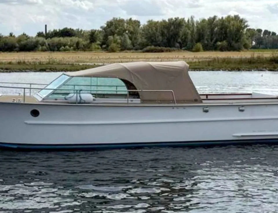 Super van Craft 10.60 1960 – stalen cabinsloep refit 2023 - Foto 1