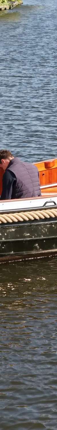 Langenberg Borndiep Vlet 1989 – staal, teak, 600 motoruren - Foto 17