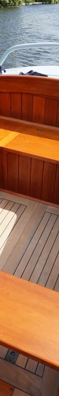 Langenberg Borndiep Vlet 1989 – staal, teak, 600 motoruren - Foto 3