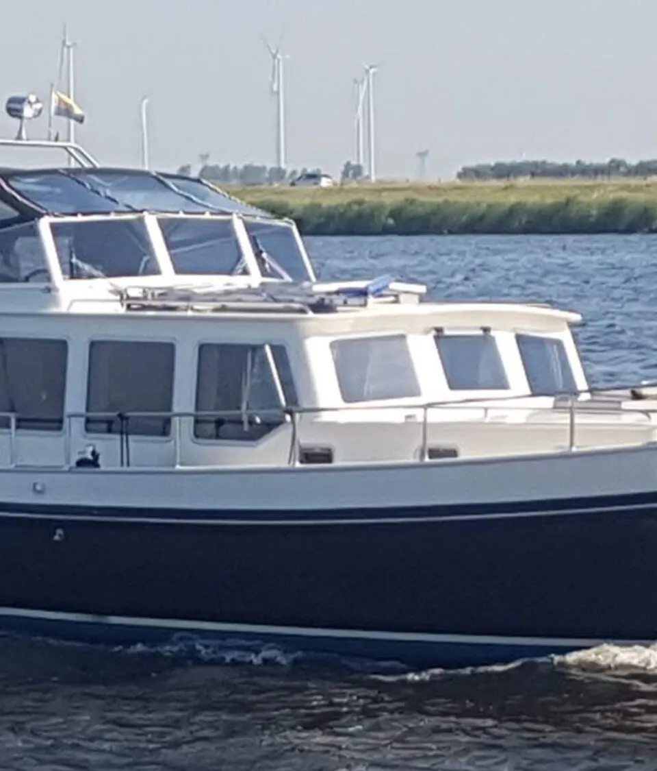 Groeneveld Kotter 13.50 AK Cabrio 1998 – Woonklaar motorjacht - Foto 1