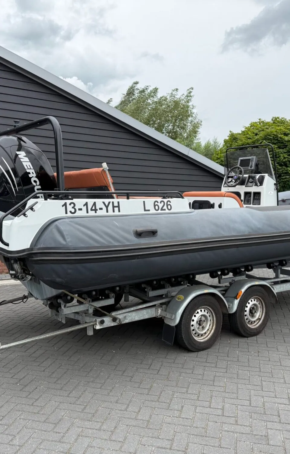 Selva D760C 2002 – met Mercury 300 PK & trailer - Foto 2
