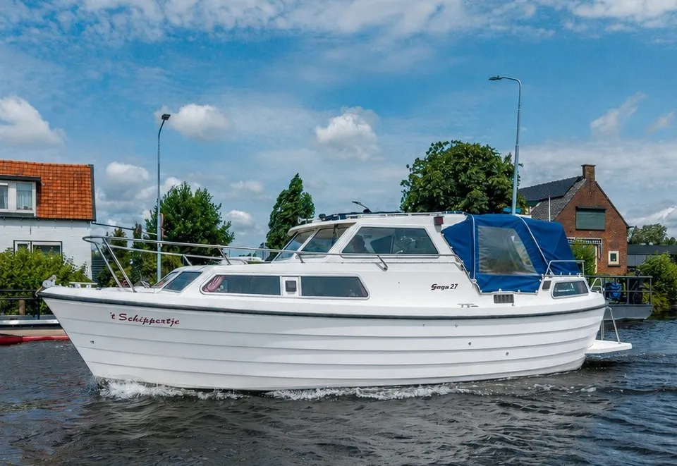 Saga 27 Hardtop 1996 – Complete weekender met grote stahoogte - Foto 1